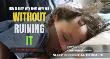 Protecting Your Waves: Sleeping Tips for Short Hair