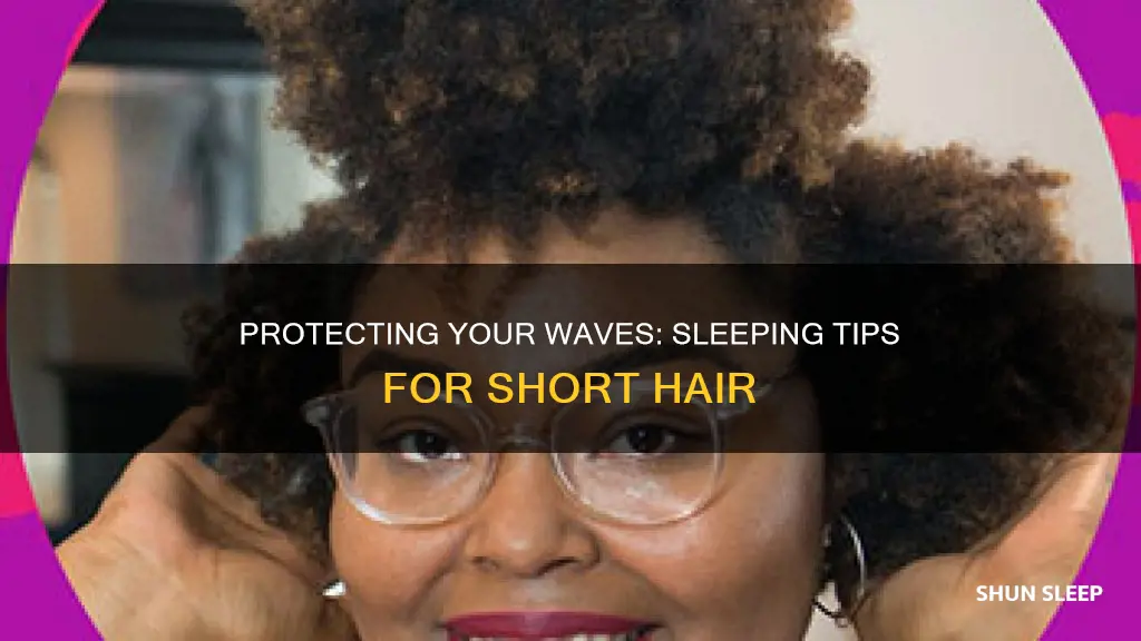 how to sleep with short wavy hair without ruining it
