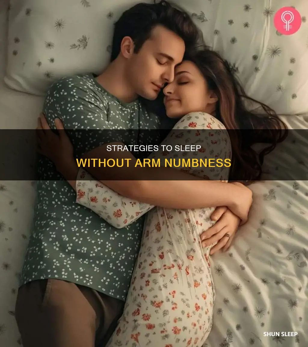how to sleep with someone without your arm falling asleep