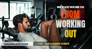 Relieving Sore Legs: Sleeping Tips After an Intense Workout
