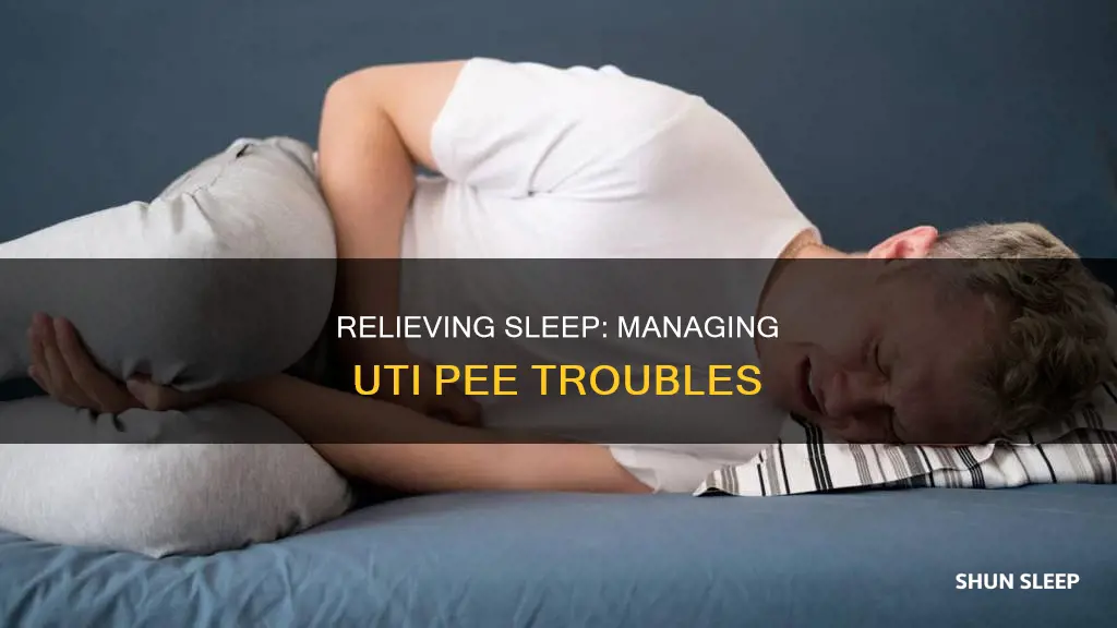 how to sleep with uti need to pee