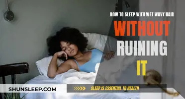 Mastering the Art of Sleeping with Wet Wavy Hair