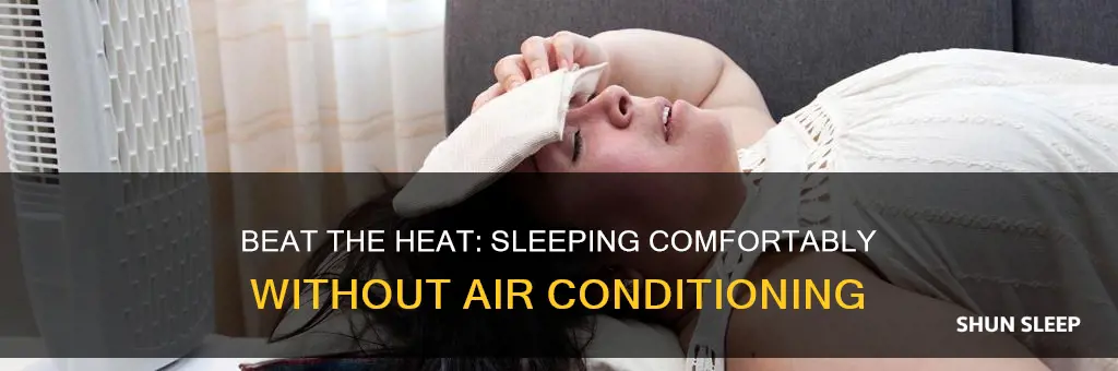 how to sleep without air conditioning