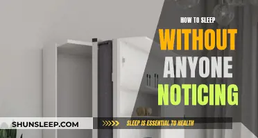 Sleep Stealth: Strategies for Unnoticed Napping