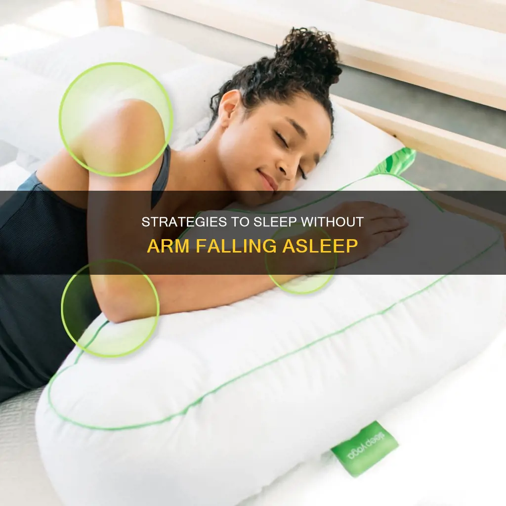 how to sleep without arm falling asleep