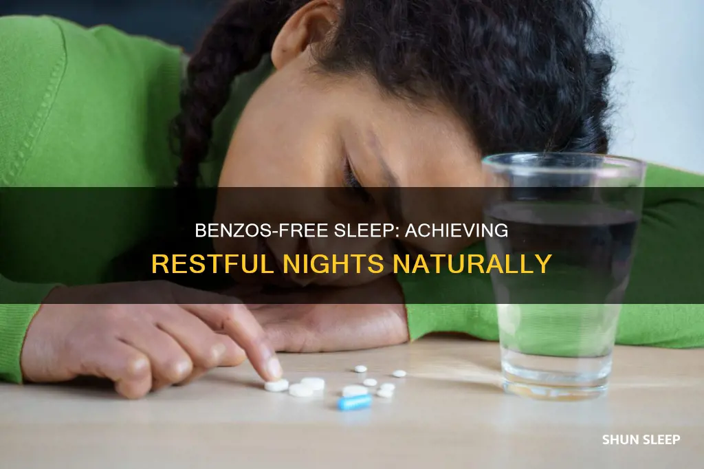 how to sleep without benzos