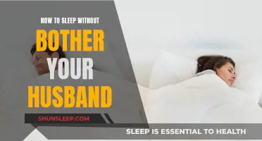 Sleeping Soundly Without Disturbing Your Husband