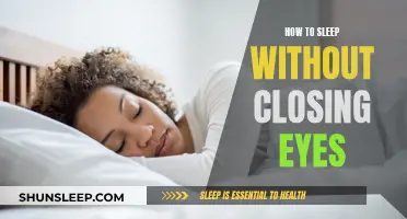 Sleep with Eyes Open: A Guide to Restful Relaxation