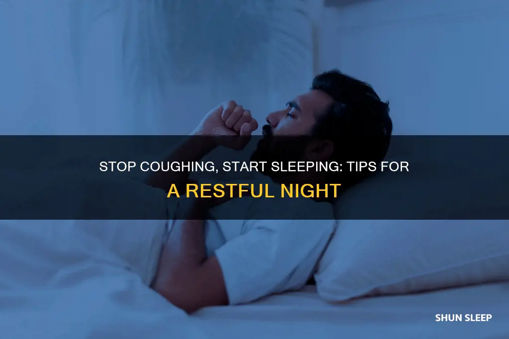 how to sleep without coughing
