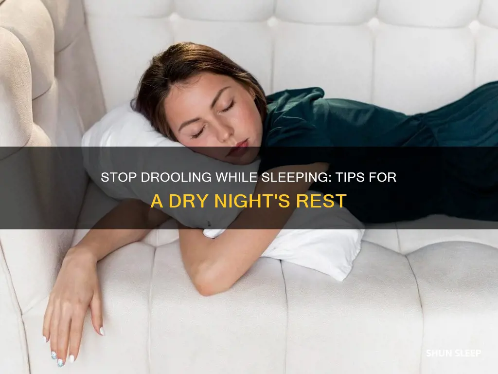 how to sleep without drooling