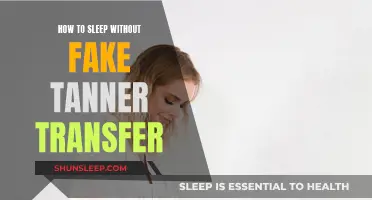 Preventing Fake Tan Transfer While You Sleep