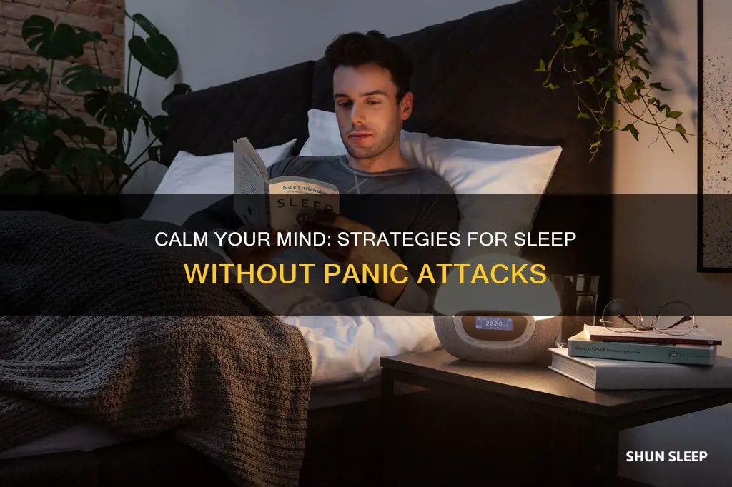 how to sleep without having a panic attack