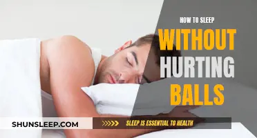 Avoiding Testicular Pain for a Good Night's Sleep