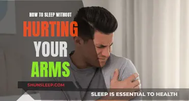 Sleep Comfortably Without Arm Pain