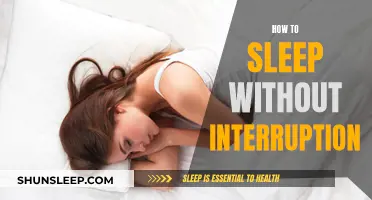 Sleep Soundly: Strategies to Avoid Nighttime Interruptions