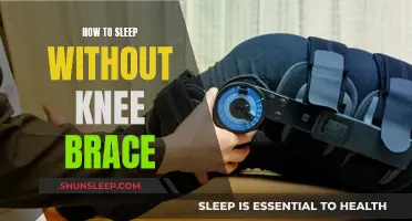Strategies for Comfortable Sleep Without a Knee Brace