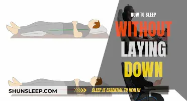 Sleep Sitting Up: A Guide to Comfortable Rest