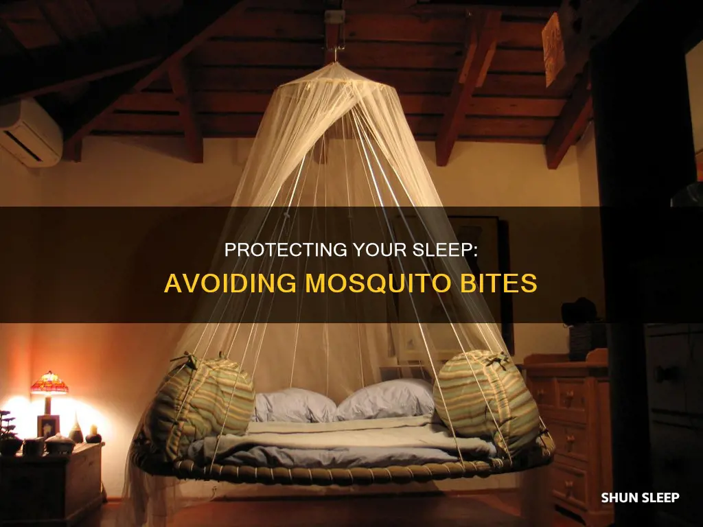 how to sleep without mosquito bites