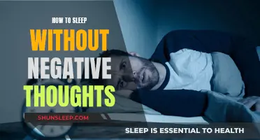 Strategies for Quieting Negative Thoughts Before Sleep