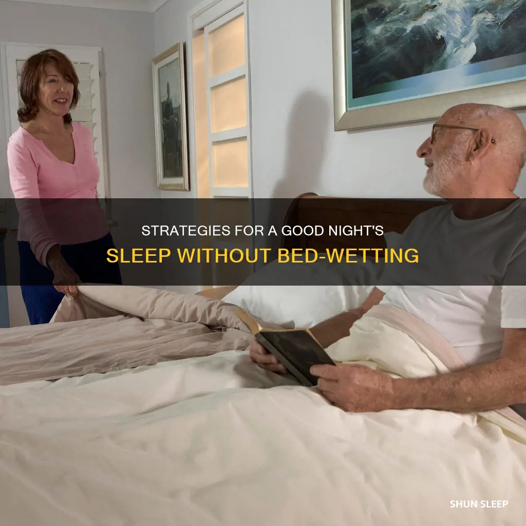how to sleep without peeing