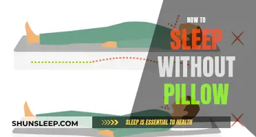 Guide to Comfortably Sleeping Without a Pillow