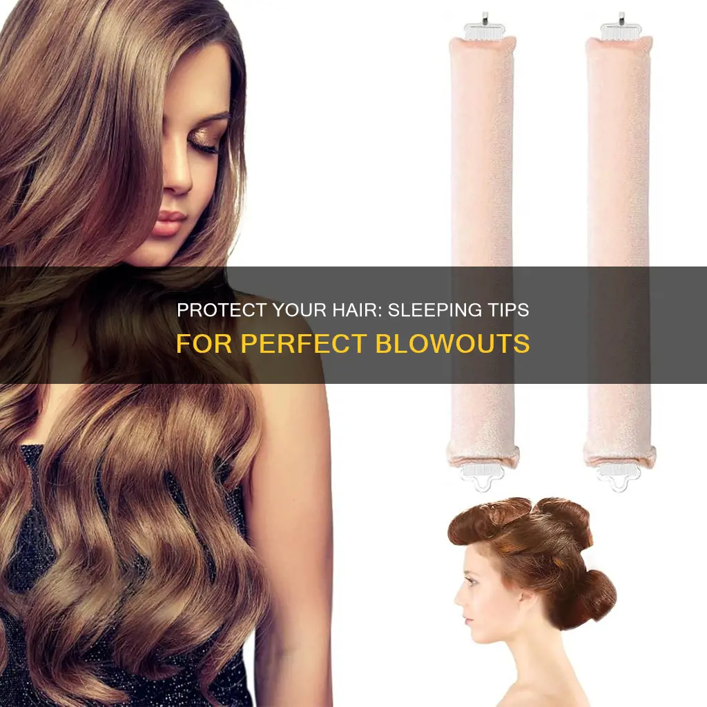 how to sleep without ruining your blowout