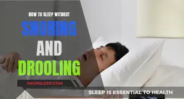Stop Snoring and Drooling: A Guide to Better Sleep