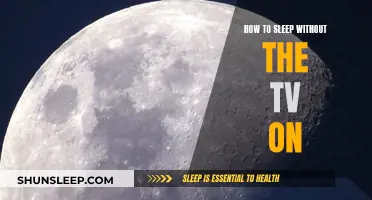 Turn Off the TV: Tips for Sleeping Soundly Without It