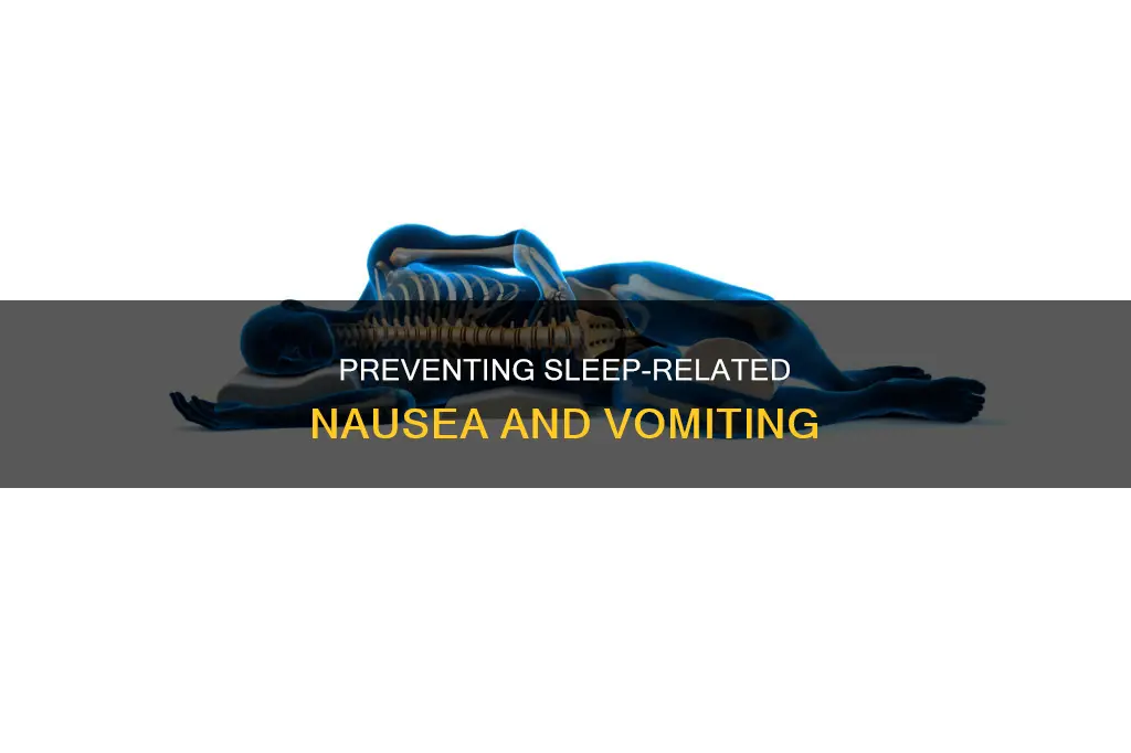 how to sleep without throwing up