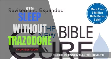 Strategies for Sleeping Without Trazodone
