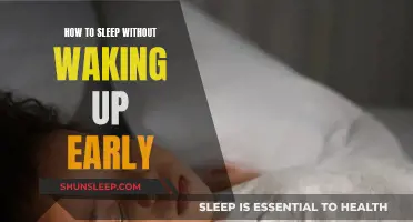 Sleep Soundly: Strategies to Avoid Early Morning Awakenings