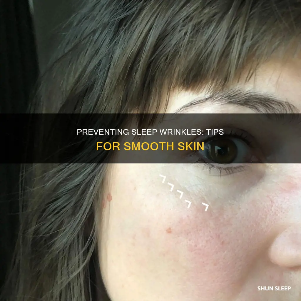 how to sleep without wrinkling your face
