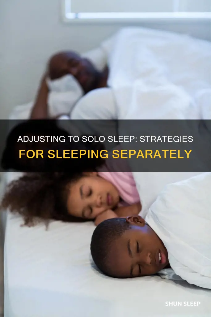 how to sleep without your spouse