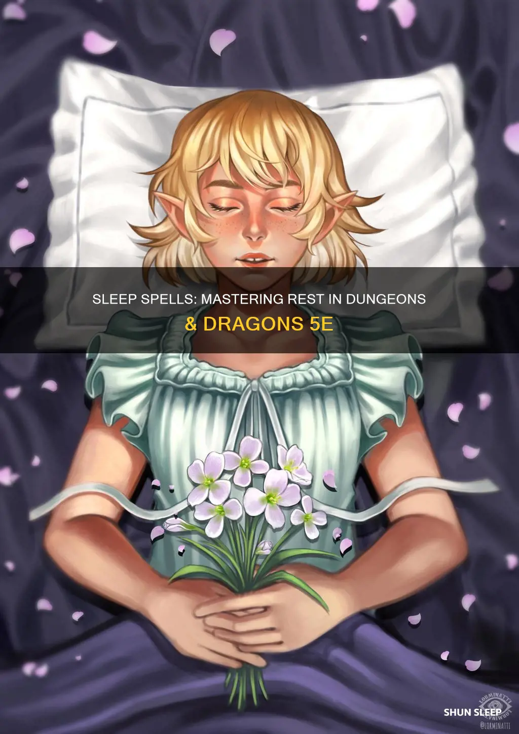how to sleep work dnd 5e