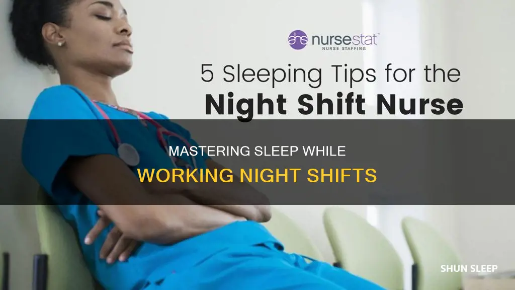 how to sleep working nightshift