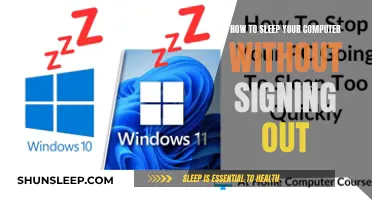 Sleep Mode: Keep Your PC Asleep Without Signing Out