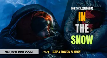 Camping in Snow: Choosing the Right Sleeping Bag