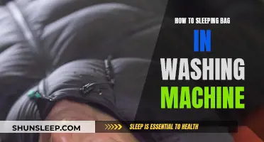 Washing Machine Sleep Bag Cleaning: A Step-by-Step Guide