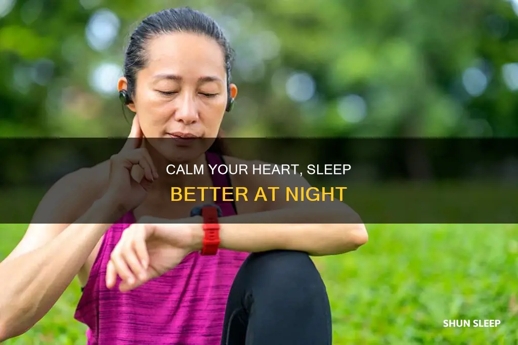 how to slow your heart rate to sleep better