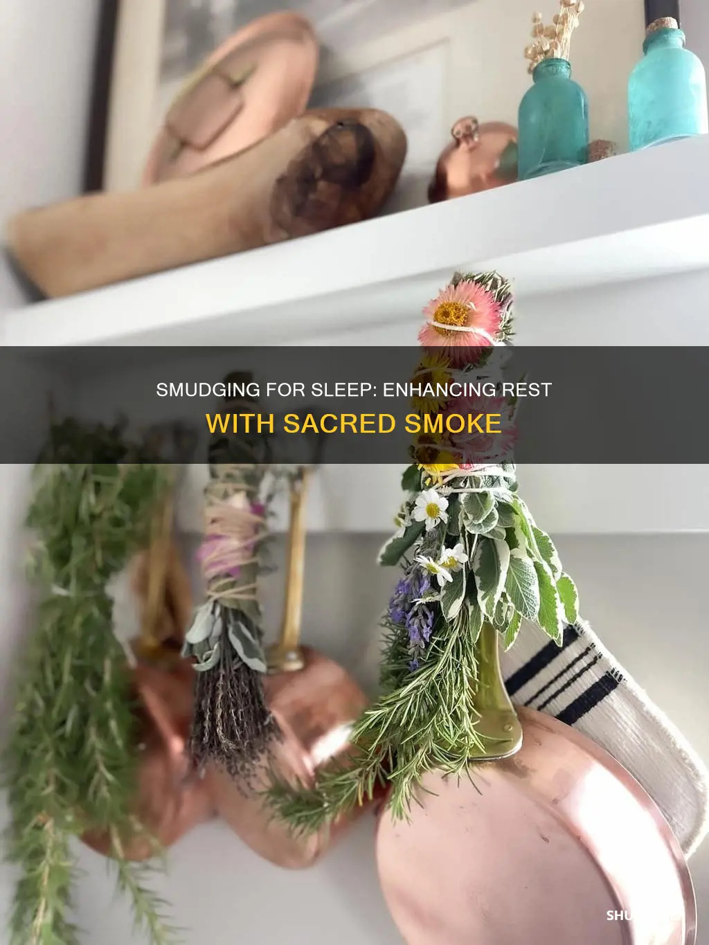 how to smudge for better sleep