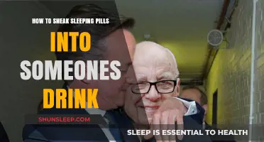 Sneaking Sleeping Pills: A Guide to Drugging Drinks