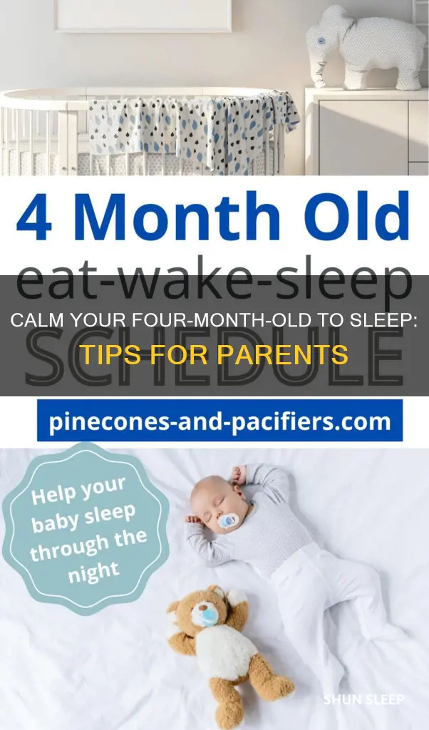 how to soothe 4 month old to sleep