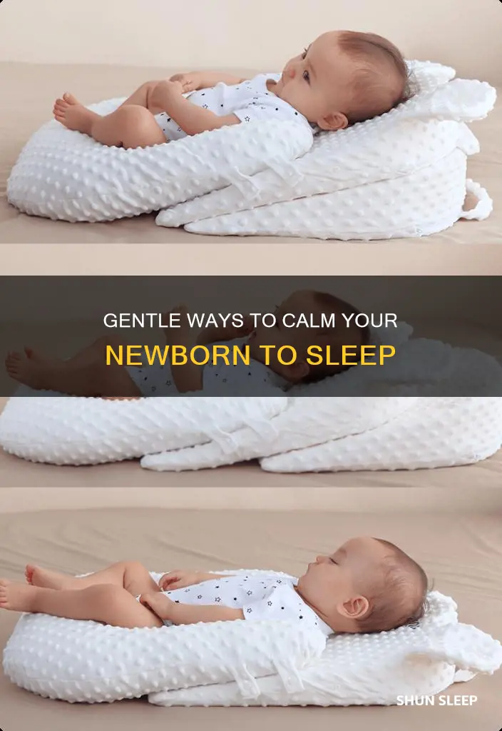 how to soothe newborn to sleep