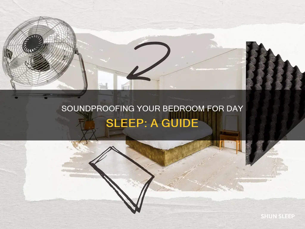 how to soundproof a bedroom for sleeping during the day