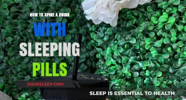Spiking Drinks with Sleeping Pills: A Dangerous Mix