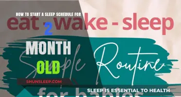 Establishing a Sleep Schedule for Your 2-Month-Old Baby