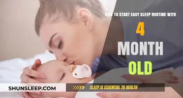 Establishing a Simple Sleep Routine for Your 4-Month-Old