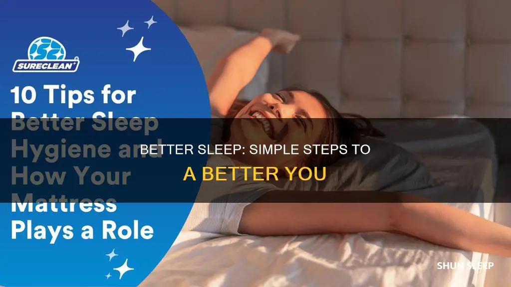 how to start sleeping better