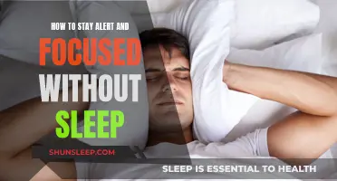 Staying Alert: Strategies for Focus Without Sleep