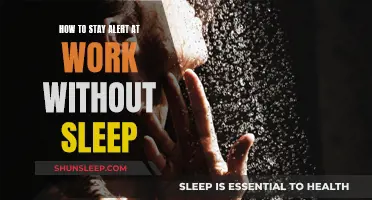 Staying Alert at Work: Strategies for Powering Through Without Sleep